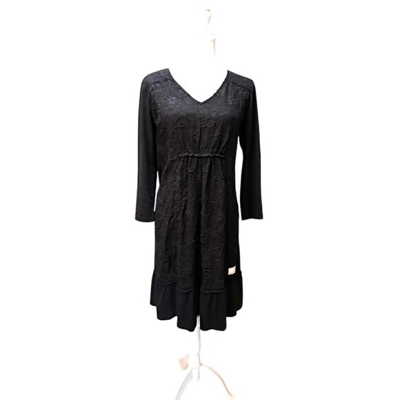 Odd Molly 786 Dream Embroidered KneeLength Dress Sz 2 (Med) Whimsigoth Dark Boho - Picture 5 of 7